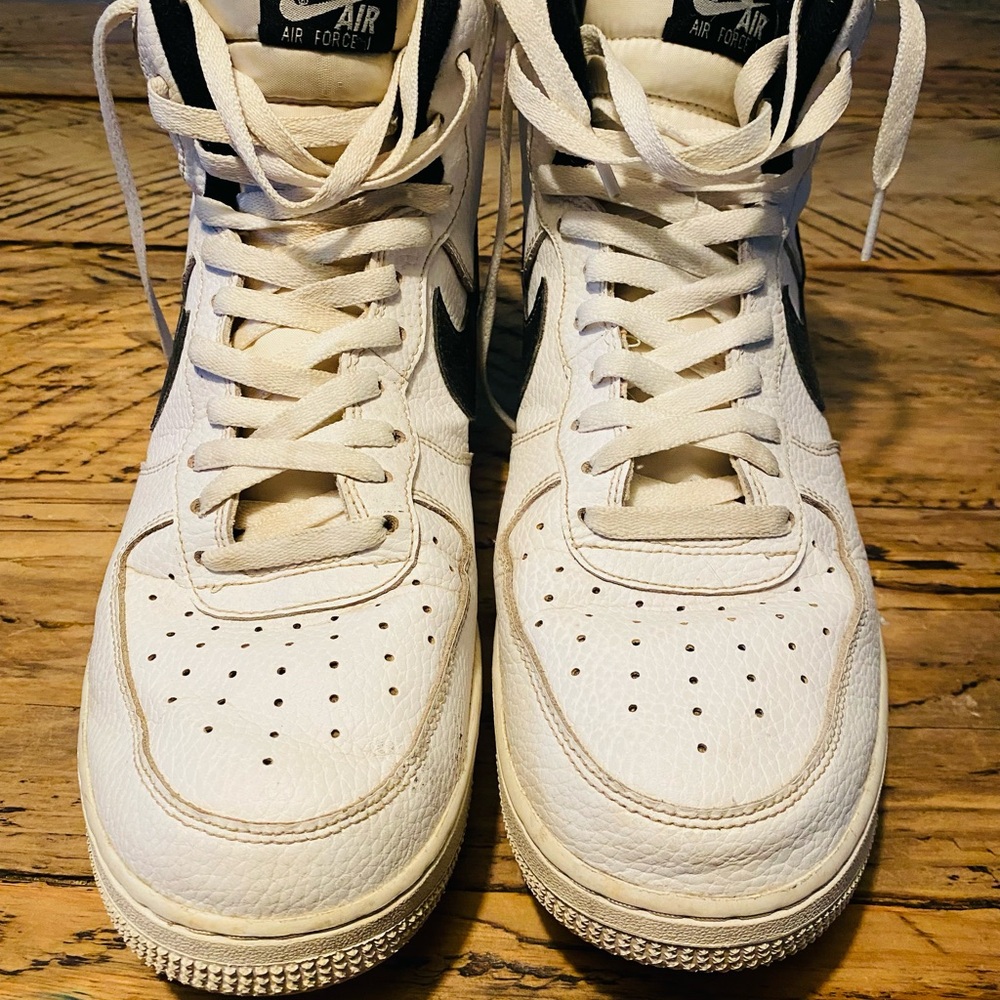 Nike Air Force 1 High White Sneakers